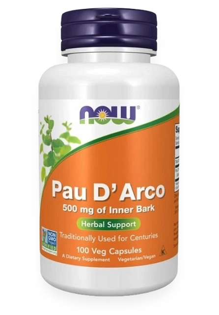 Pau D'Arco, 500mg - 100 vcaps