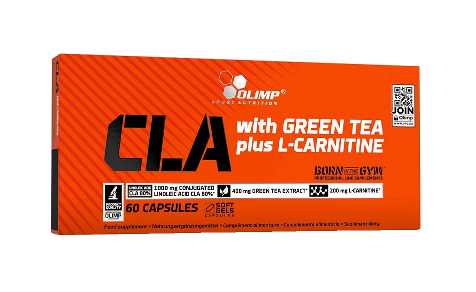 CLA with Green Tea plus L-Carnitine - 60 caps