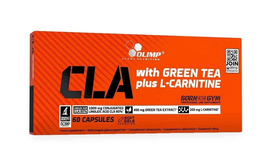 CLA with Green Tea plus L-Carnitine - 60 caps