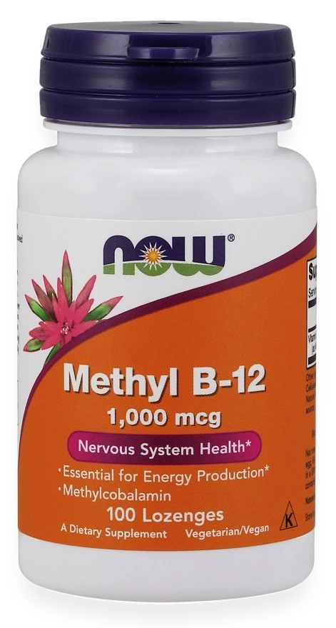 Methyl B-12, 1000mcg - 100 lozenges