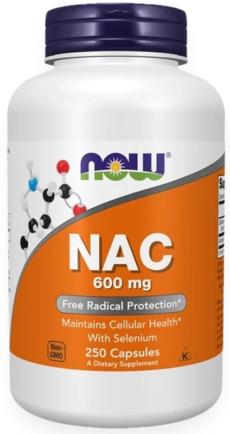 NAC with Selenium, 600mg - 250 caps