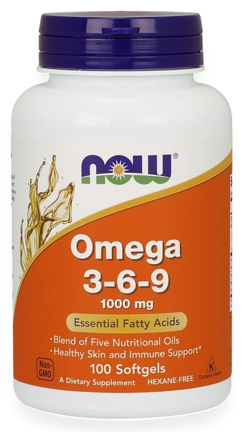 Omega 3-6-9, 1000mg - 100 softgels
