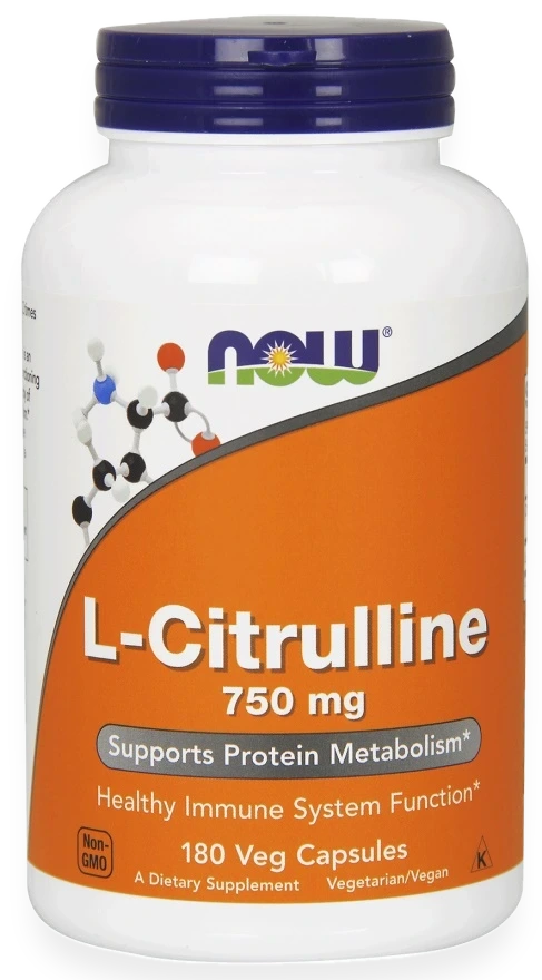 L-Citrulline, 750mg - 180 vcaps