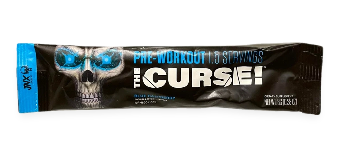 The Curse!, Blue Raspberry - 8 grams (1 serving)