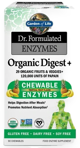 Dr. Formulated Digest+, Tropical Fruit - 90 chewables