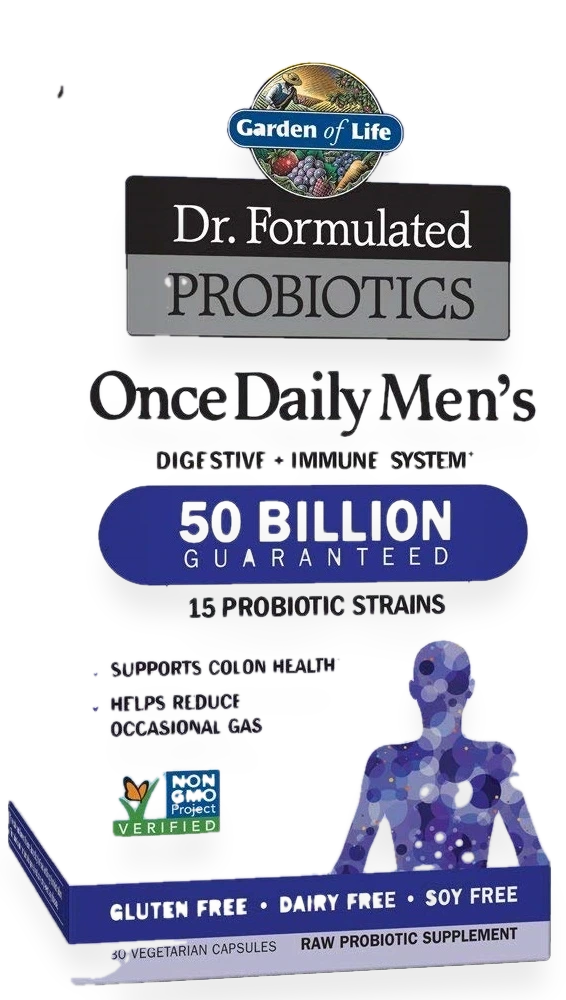 Dr. Formulated Probiotics Once Daily Men's - 30 vcaps