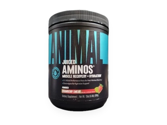 Animal Juiced Aminos, Strawberry Limeade - 369 grams