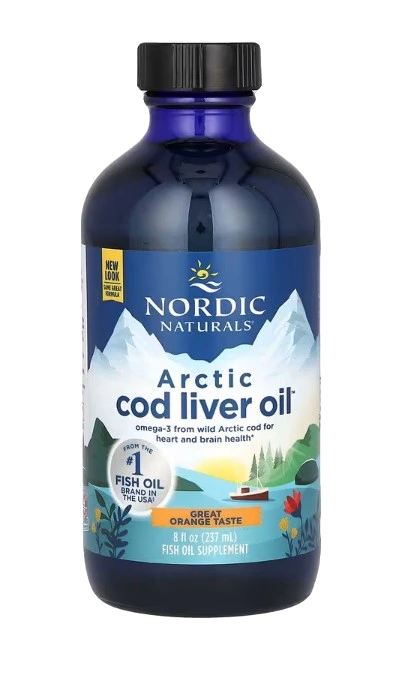 Arctic Cod Liver Oil, 1060mg Orange - 237 ml.