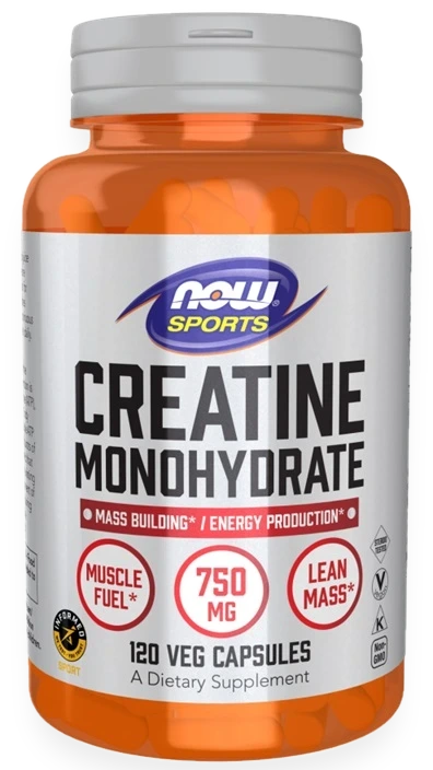 Creatine Monohydrate, 750mg - 120 vcaps