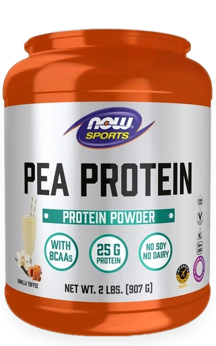 Pea Protein, Vanilla Toffee - 907 grams