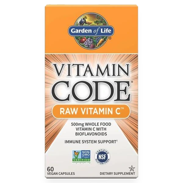 Vitamin Code Raw Vitamin C - 60 vegan caps