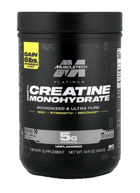 Platinum 100% Creatine Monohydrate - 400 grams