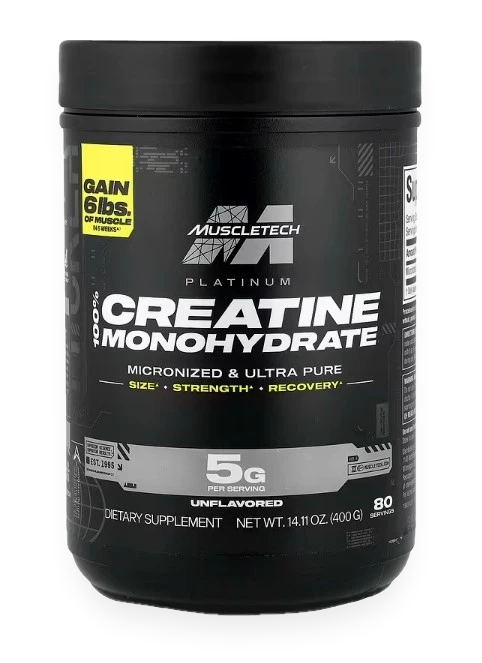 Platinum 100% Creatine Monohydrate - 400 grams