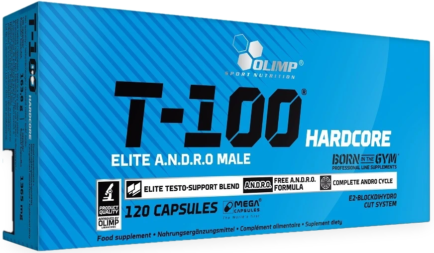 T-100 Hardcore - 120 caps
