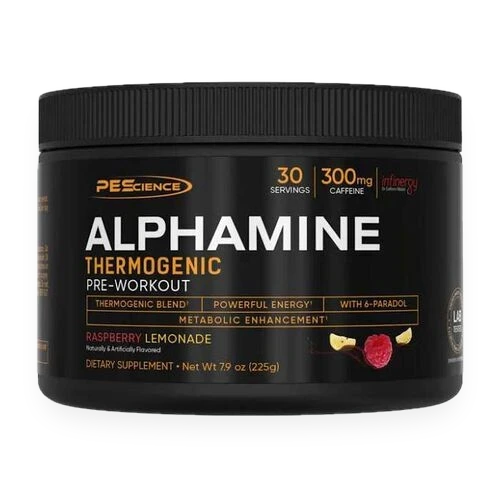 Alphamine, Raspberry Lemonade - 225 grams