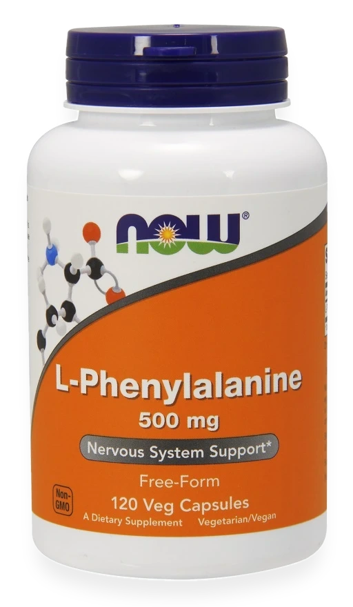 L-Phenylalanine, 500mg - 120 vcaps