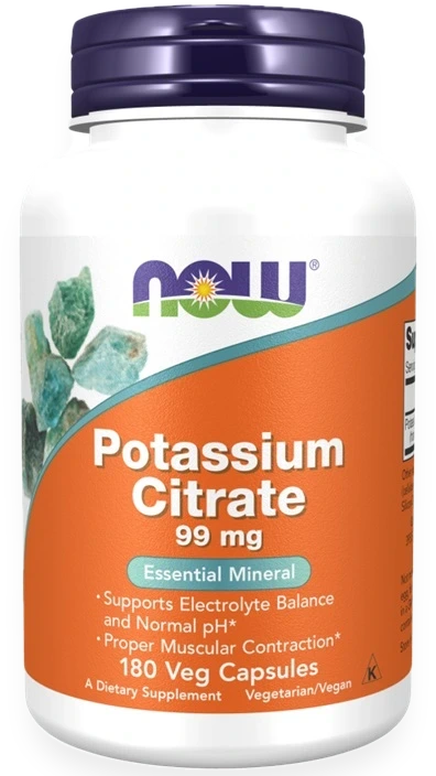 Potassium Citrate, 99mg - 180 vcaps