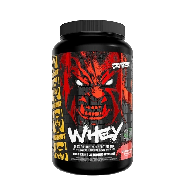 Mutant Whey, Strawberry Cream - 908 grams