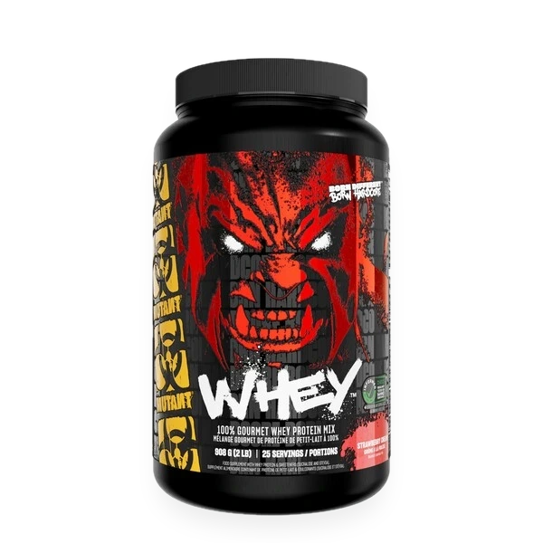 Mutant Whey, Strawberry Cream - 908 grams