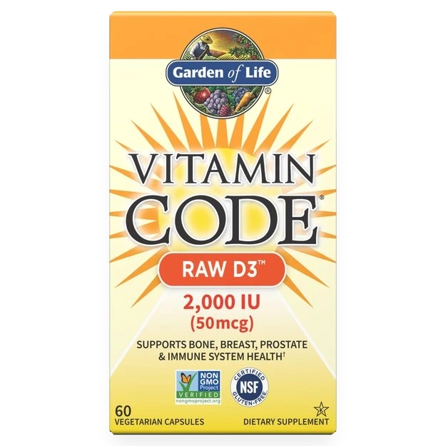Vitamin Code Raw D3, 2000 IU - 60 vcaps