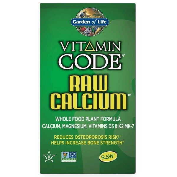 Vitamin Code Raw Calcium - 60 vcaps