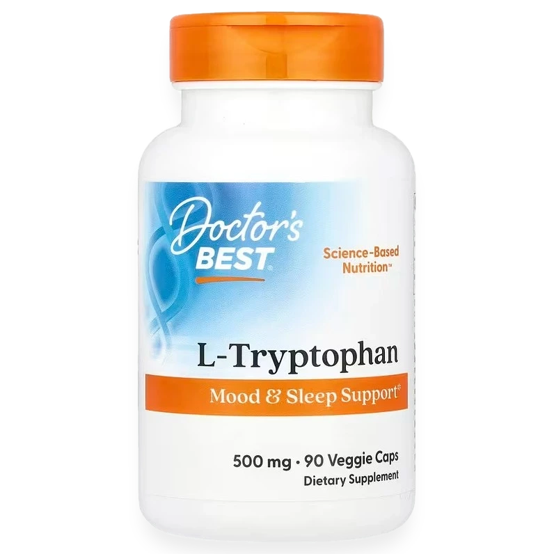 L-Tryptophan, 500mg - 90 vcaps