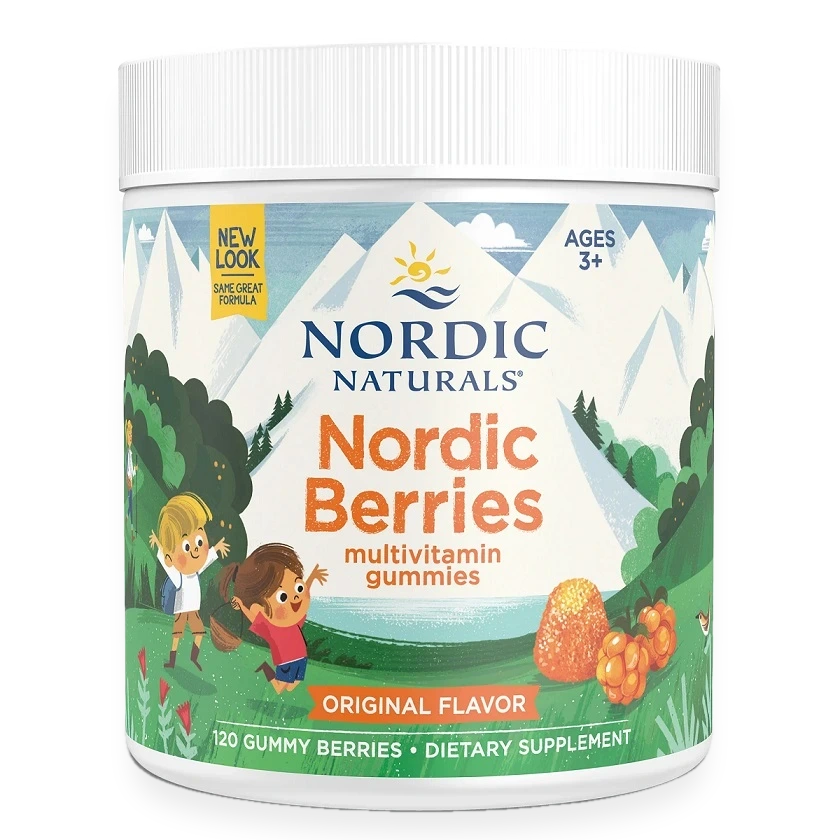 Nordic Berries Multivitamin, Original Flavor - 120 gummy berries