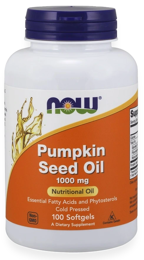 Pumpkin Seed Oil, 1000mg - 100 softgels
