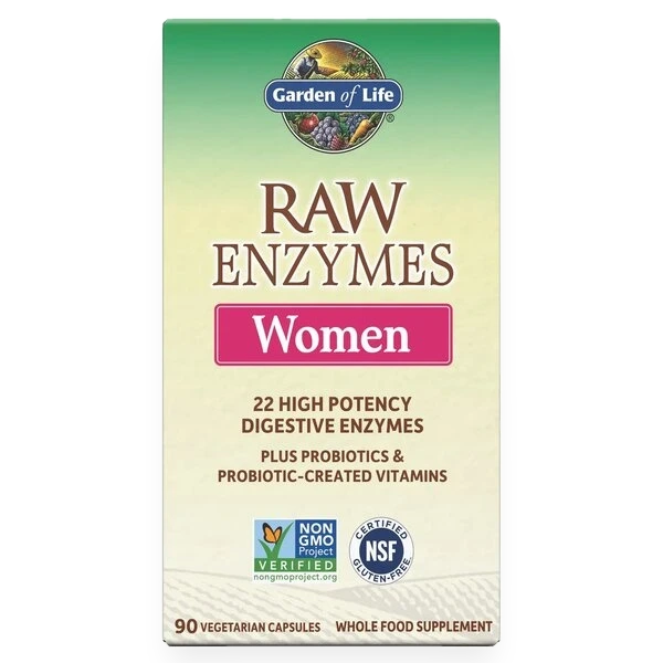 Raw Enzymes Women - 90 vcaps