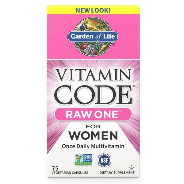 Vitamin Code RAW ONE for Women - 75 vcaps