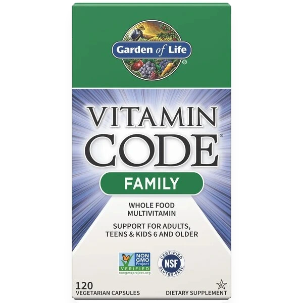 Vitamin Code Family - 120 vcaps