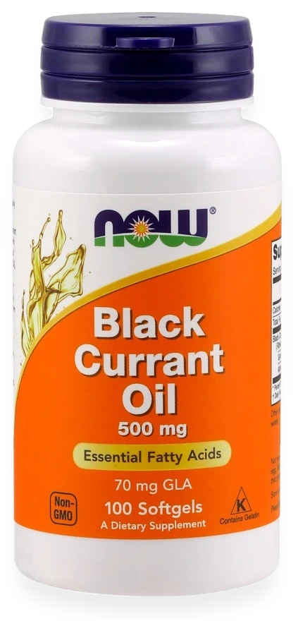 Black Currant Oil, 500mg - 100 softgels