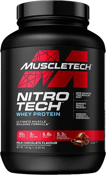 Nitro-Tech, Milk Chocolate - 1810 grams