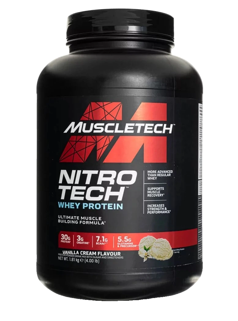 Nitro-Tech, Vanilla Cream - 1810 grams