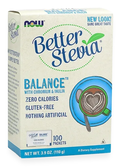Better Stevia Balance with Chromium & Inulin - 100 packets