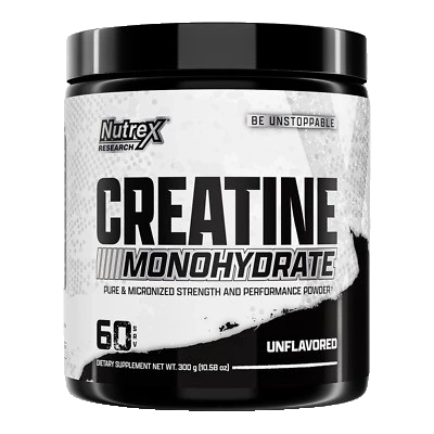 Creatine Monohydrate, Unflavored - 300 grams