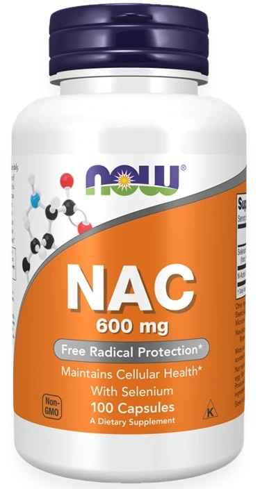 NAC with Selenium, 600mg - 100 caps