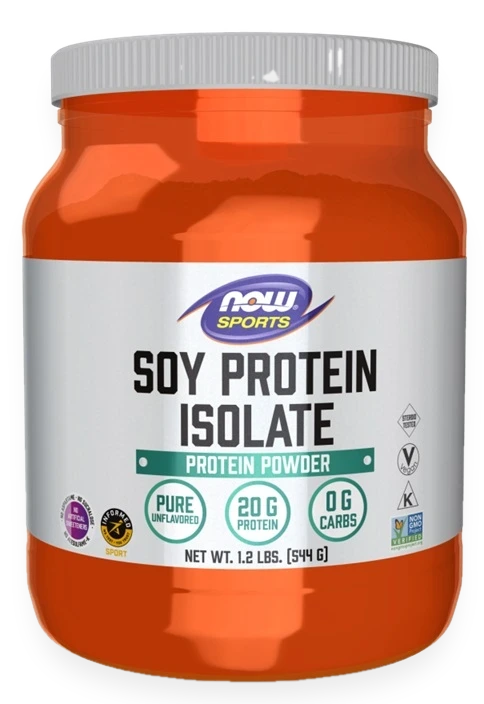 Soy Protein Isolate, Unflavored - 544 grams