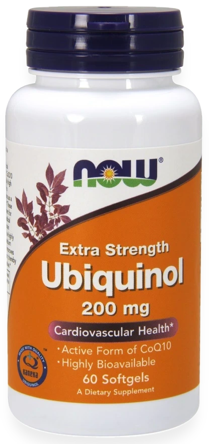 Ubiquinol, 200mg - 60 softgels