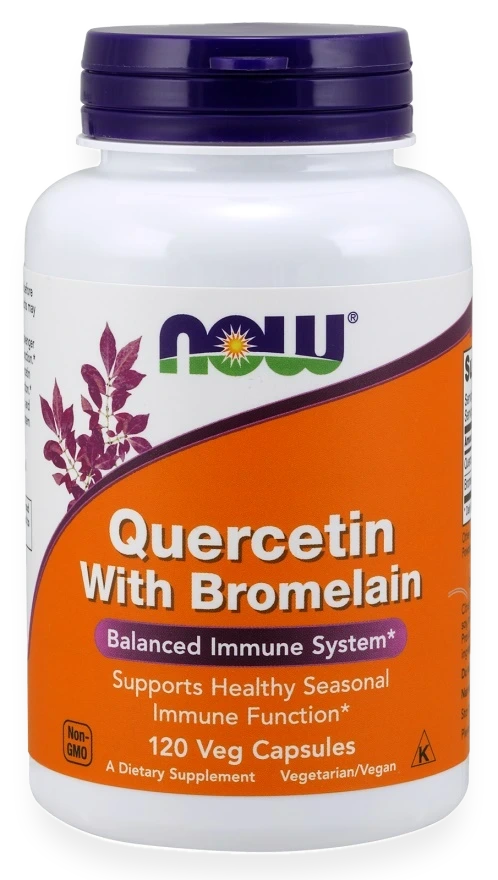 Quercetin with Bromelain - 120 vcaps