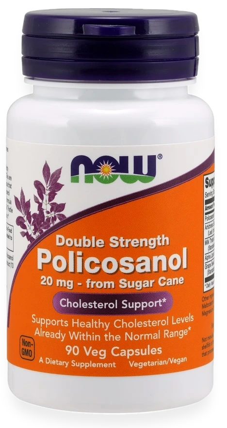 Policosanol, 20mg - 90 vcaps