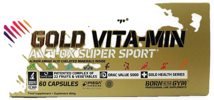 Gold VITA-MIN anti-OX super sport - 60 caps