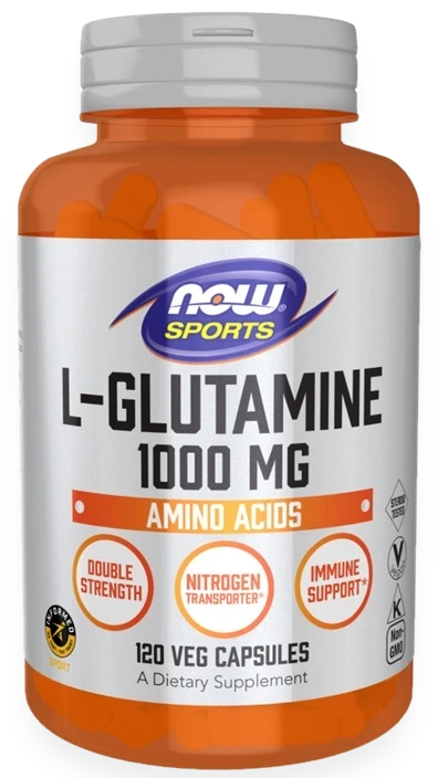 L-Glutamine, 1000mg - 120 vcaps