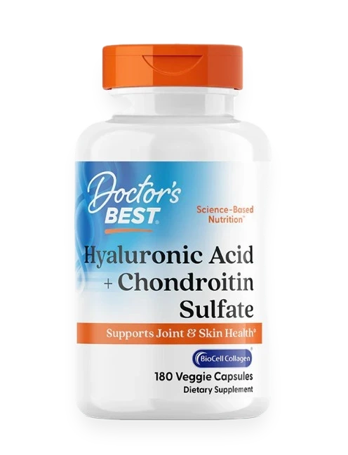 Hyaluronic Acid + Chondroitin Sulfate with BioCell Collagen - 180 caps
