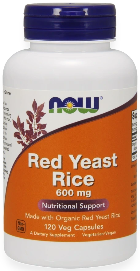 Red Yeast Rice, 600mg - 120 vcaps
