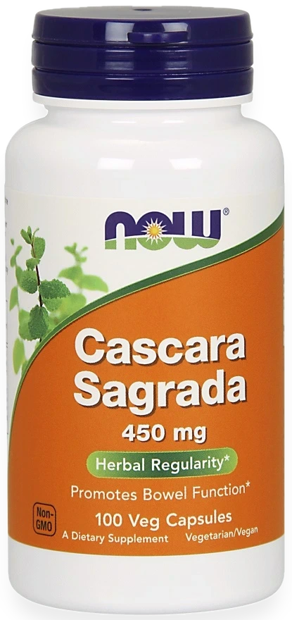 Cascara Sagrada, 450mg - 100 vcaps