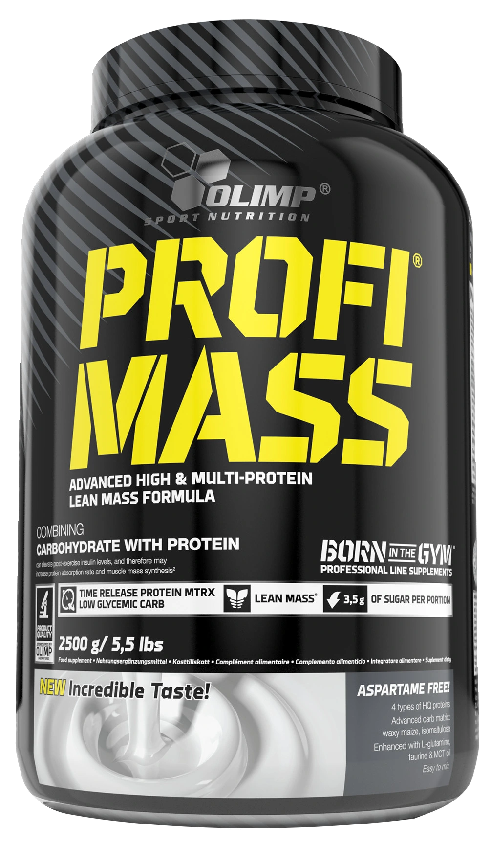 Profi Mass, Vanilla - 2500 grams