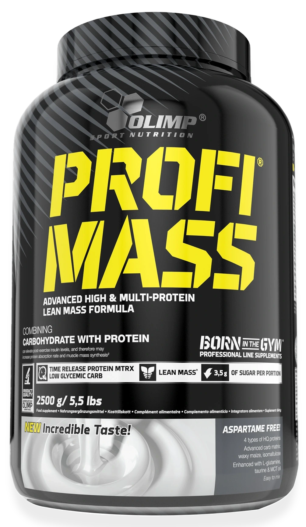 Profi Mass, Vanilla - 2500 grams
