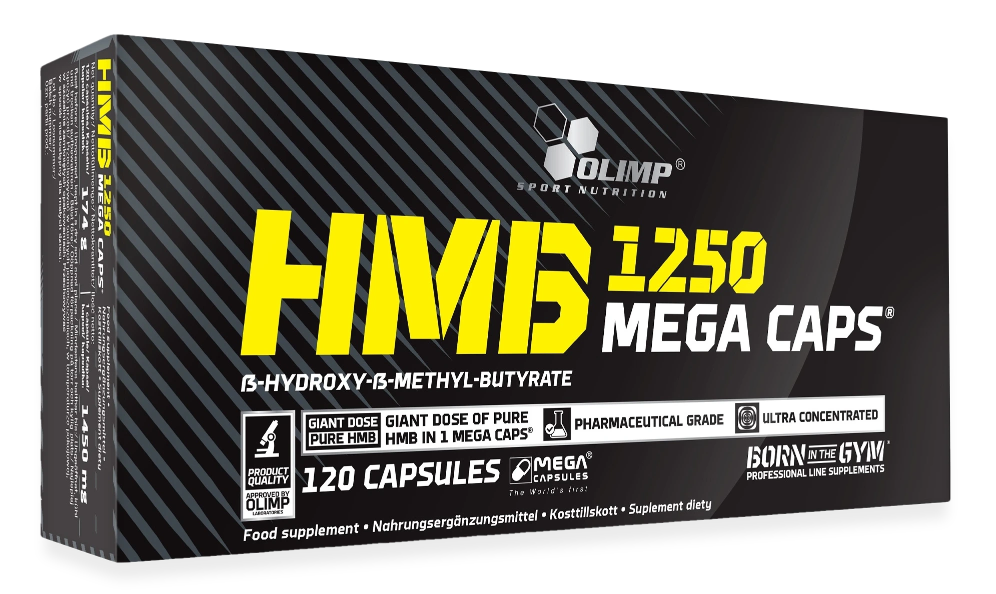HMB Mega Caps - 120 caps