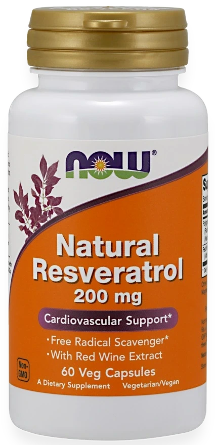Resveratrol, 200mg - 60 vcaps